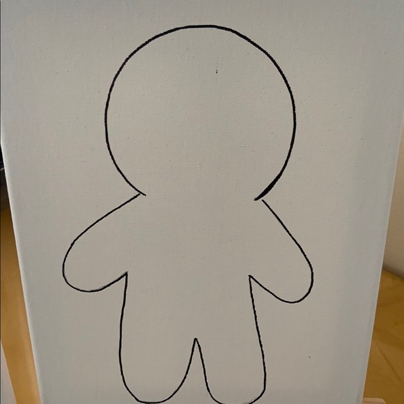 Paint Kit: Canvas+2 Paint Brushes+ Paint Colors - Picture 5 of 5